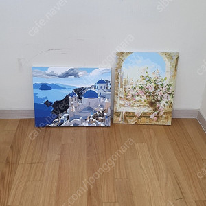 캠퍼스 유화 그림 팝니다.(2구)