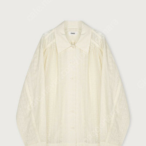 새제품 에토스 BRODERIE SHIRT