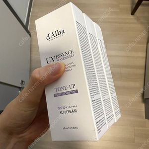 (새상품) 달바 톤업 선크림 3개 일괄