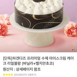 하겐다즈 케이크