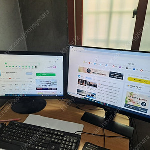 벤큐 27인지ew2775 5만원 과 삼성 24인지 2.5만원 모니터 정리합니다..