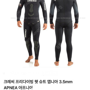 크레시 앱니아 3.5mm 슈트 팝니다.