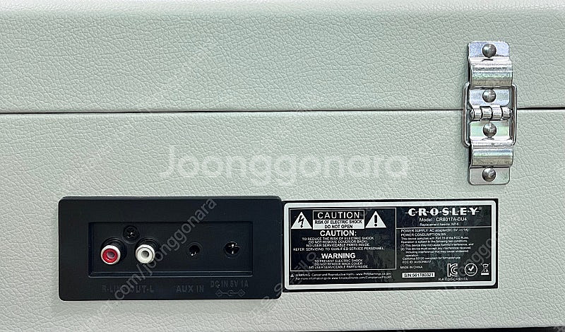 크로슬리 보이저 블루투스 턴테이블 LP플레이어--3