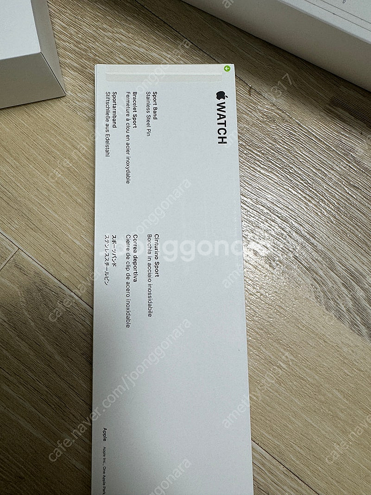 애플워치5 셀룰러 44mm 스테인리스 + 추가 스트랩--2
