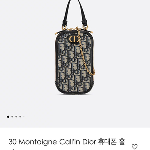 디올 몽테인 휴대폰홀더 미니백