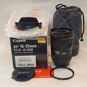 캐논 정품 EF16-35mm f2.8L III USM 신품급