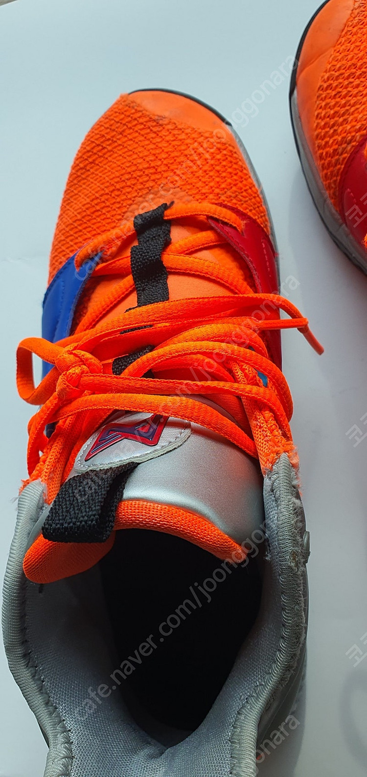 (중고)나이키 PG 3 폴조지 오렌지 실버 GS 240mm 팝니다 이미지