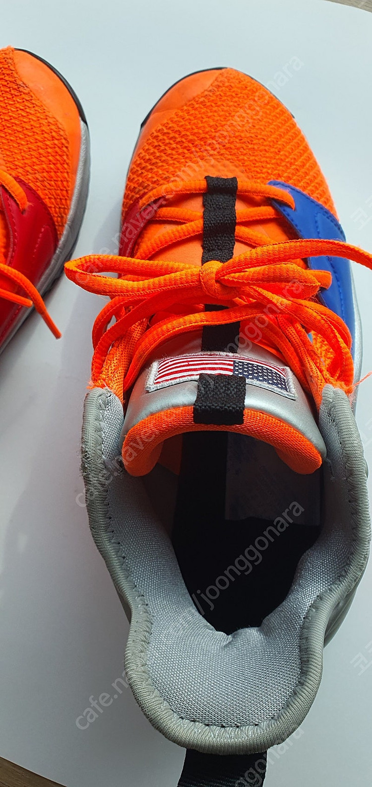 (중고)나이키 PG 3 폴조지 오렌지 실버 GS 240mm 팝니다 이미지