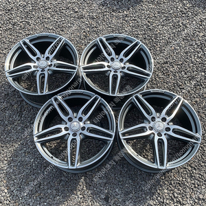 19인치 W213 벤츠 E클래스 AMG 건메탈폴리쉬 순정휠 1대분