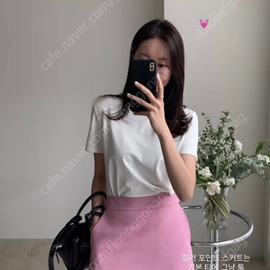 시에 라일리 트위드 미니 스커트 (베리핑크, M, 새상품)