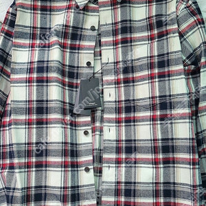 19fw 알레그리 brushed 멀티컬러체크 오버셔츠 M