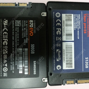 삼성 ssd 870 EVO 500GB 4만 / IPLEX ssd 512GB 3만 판매해요