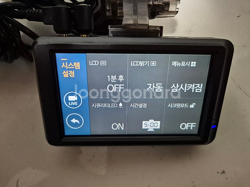 파인뷰 LX5000 파워 32GB 블랙박스 판매합니다--5