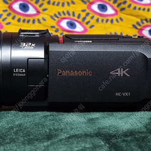 파나소닉 4K 캠코더 HC-VX1 판매합니다.