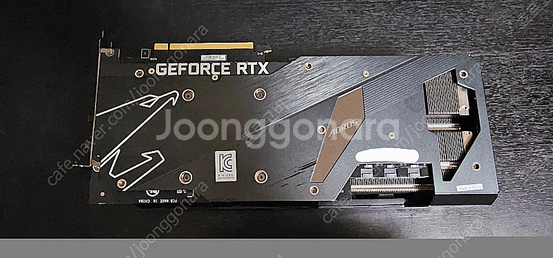 기가바이트 3080ti 어로스마스터 팝니다--0