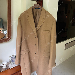폴로 카멜 체스터 코트 48r