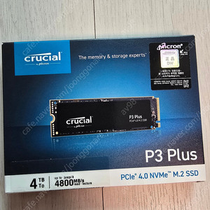 [대구/택배] 마이크론 P3 Plus NVMe 4TB