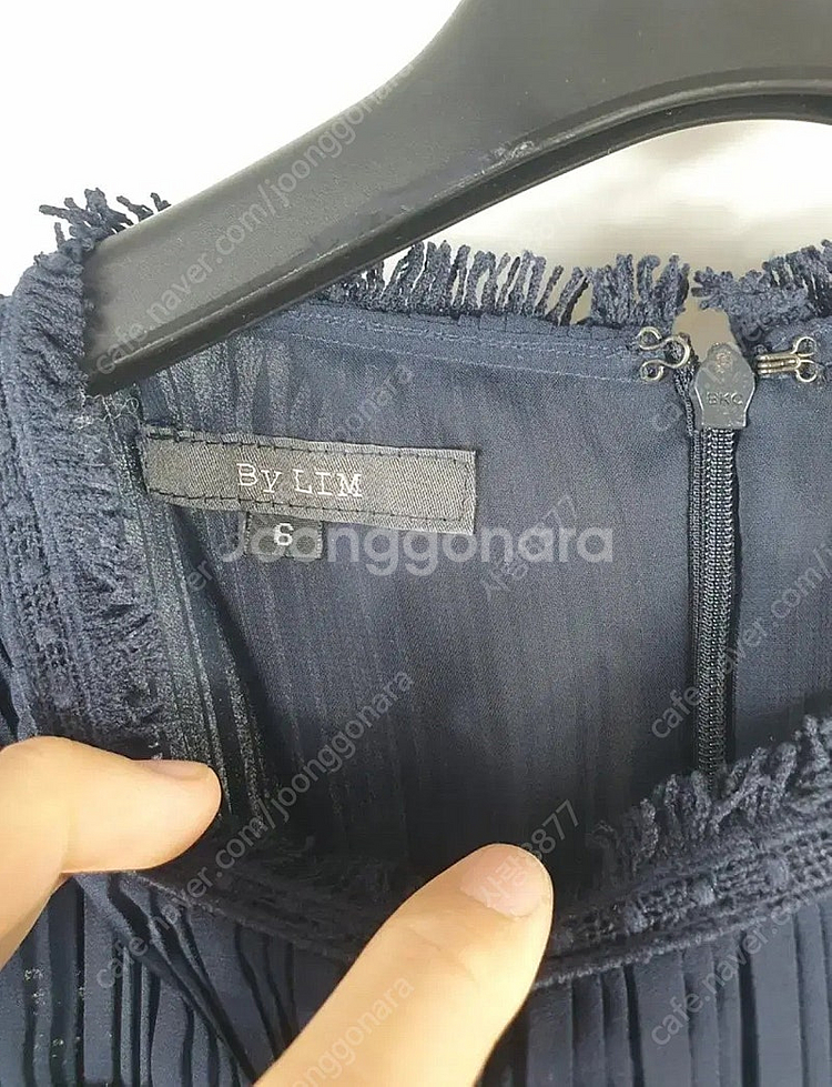 제평 바이림 레이스 플리츠 고퀄 럭셔리 블라우스 하객룩 타임마인스타일--2