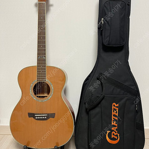 크래프터 통기타 OMEGA CSR PLUS 상태 좋음