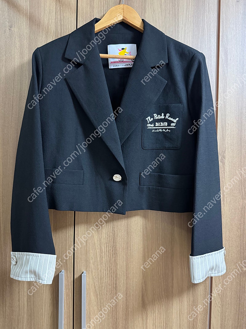 한섬 오즈세컨 여성 자수 자켓