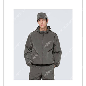 스노우피크 나일론 후드 바람막이