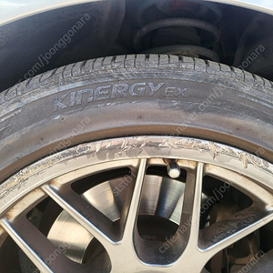BBS 정품 18인치 휠 타이어 4짝 bmw e60