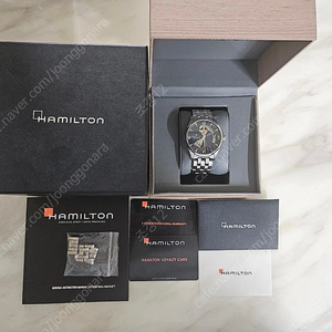 해밀턴 오픈하트 청판 42MM