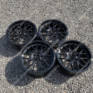 18인치 BBS CHR.st 유광블랙 대만산 중고휠 1대분(PCD108, 무기스)