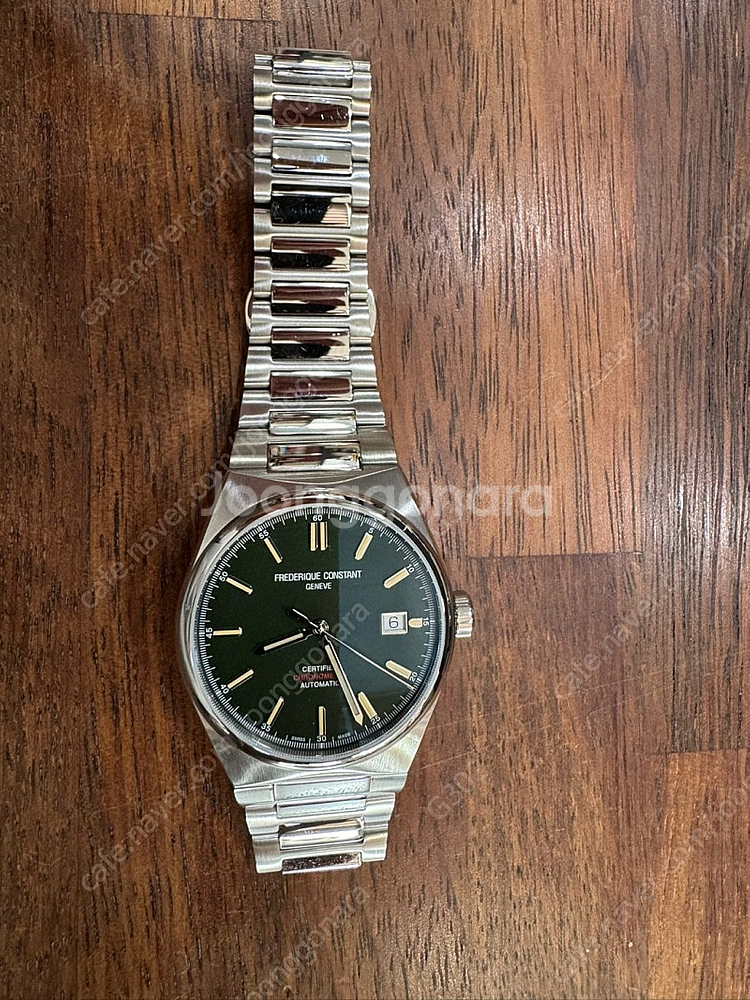 프레드릭 콘스탄트 하이라이프 COSC 39mm 그린 다...--0