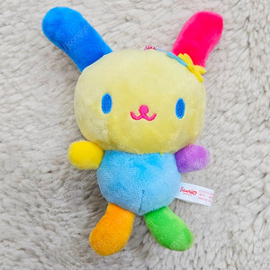 일본 정품 산리오 우사하나 봉제 인형 키링