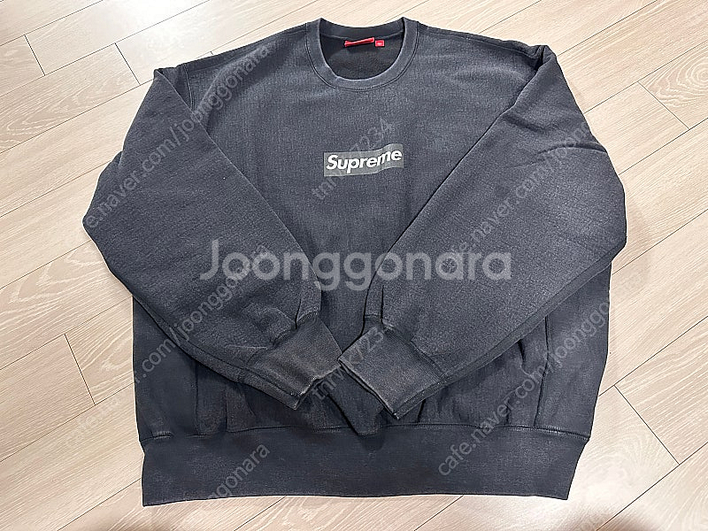 슈프림 WASHED BOX LOGO CREWNECK 워...--1