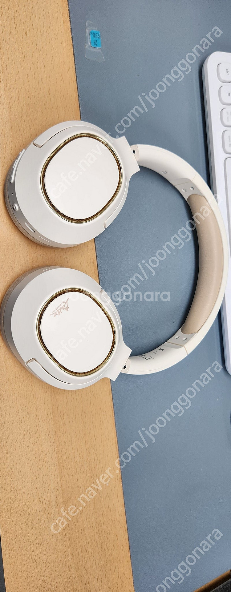 브리츠 BT5000 ANC 아이보리 블루투스 헤드폰--4