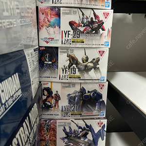 급처)반다이 HG 마크로스 YF-29 , 확장파츠, YF-19, YF-21