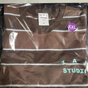 아이앱 스튜디오 스프라이프 티셔츠 브라운 2xl 팝니다.