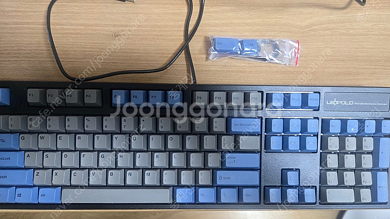 레오폴드 FC900R PD 그레이블루 청축--1