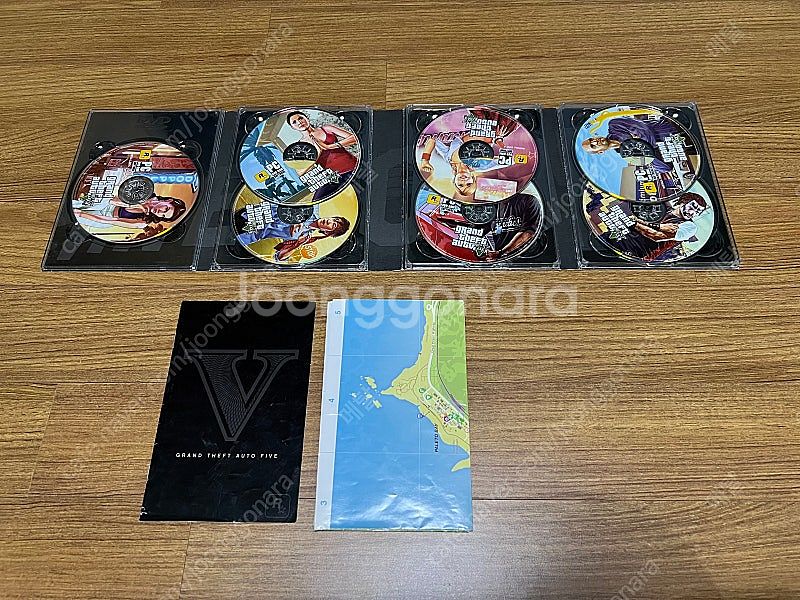 GTA4 & 5 PC판 CD--6