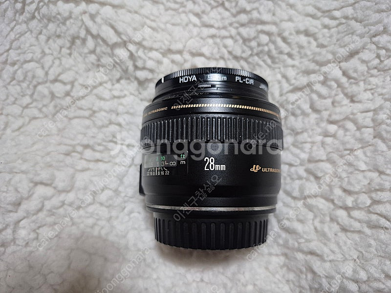 캐논 렌즈 ef 28mm f1.8 usm 팝니다.--2