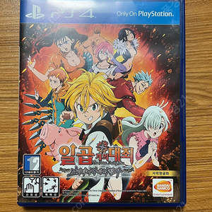 플스4 PS4 [일곱개의 대죄] 게임 타이틀 CD 판매