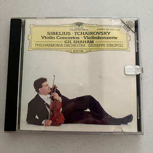 길 샤함 (Gil Shaham) 시벨리우스 & 차이코프스키 : 바이올린 협주곡 CD (명반!)