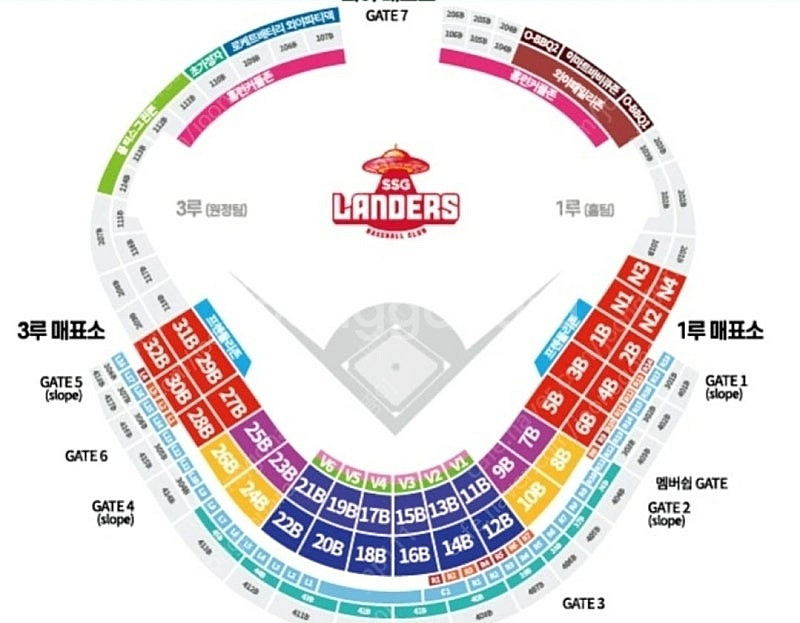 5월10일 토요일 ssg 기아 1루 으쓱이존 2연석--0