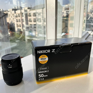 니콘 nikkor z 50mm 1.4렌즈 판매합니다 풀박스s급