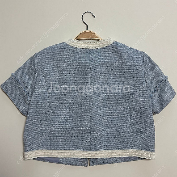 프론트로우 트위드 Summer tweed cropped...--4
