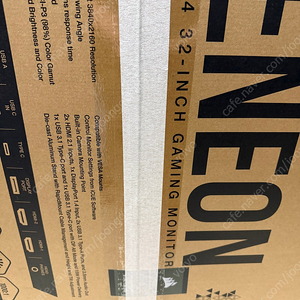 corsair XENEON 32UHD144 4K (커세어 제논 32UHD144) 1개 판매합니다.