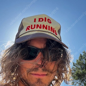 alex zono i dig running 알렉스조노 모자