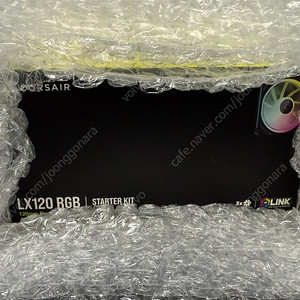 CORSIAR ICUE LINK LX120 STARTER KIT 커세어 LX120 쿨러 스타터킷 판매합니다.