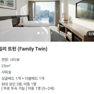 서울 나인트리호텔 인사동 숙박권(25년 5월17일~5월18일)