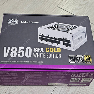 쿨러마스터 V850 SFX 골드 화이트 팝니다.