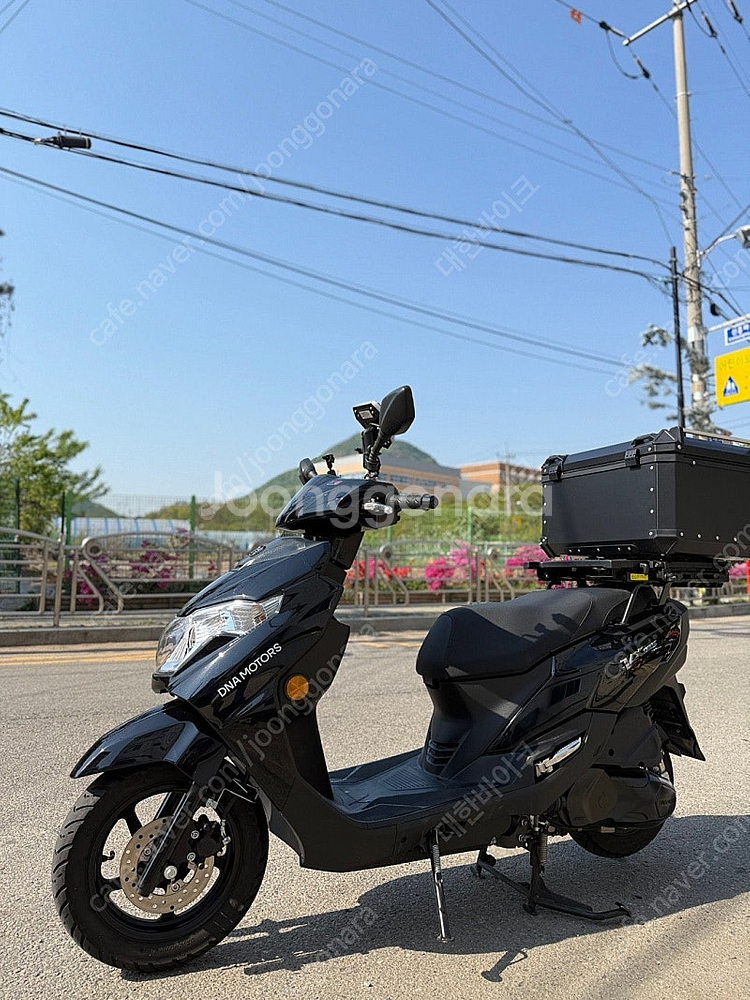 [신차보증]DNA모터스 VX125 24년식 배달대행세팅...--2