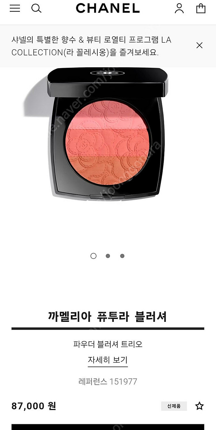 샤넬쿠션, 틴트, 블러셔 입생로랑 쿠션, 블러셔--1