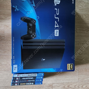 플스4 PS4 + 추가패드 박스셋 팝니다.
